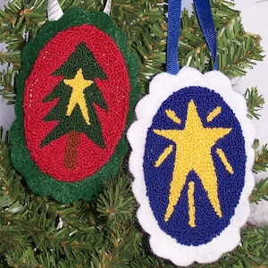 Christmas Doodads I Punch Needle