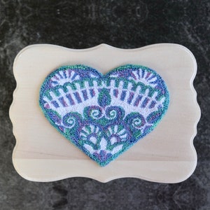 For the Love of Frippery Punch Needle Pattern & Fabric