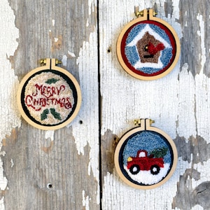 Handmade with Love : Christmas Punch Needle