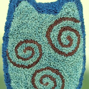 Ollie the Owl Punch Needle Pattern & Fabric image 3