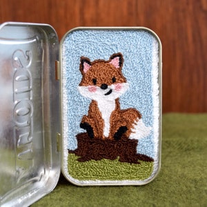 Roxy the Foxy Punch Needle Pattern & Fabric