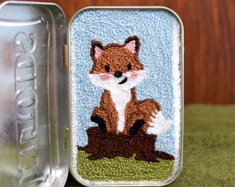 Roxy the Foxy Punch Needle Pattern & Fabric