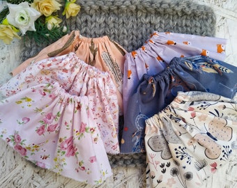 Skirt for doll 10-12&quot; Cotton doll&#39;s skirt