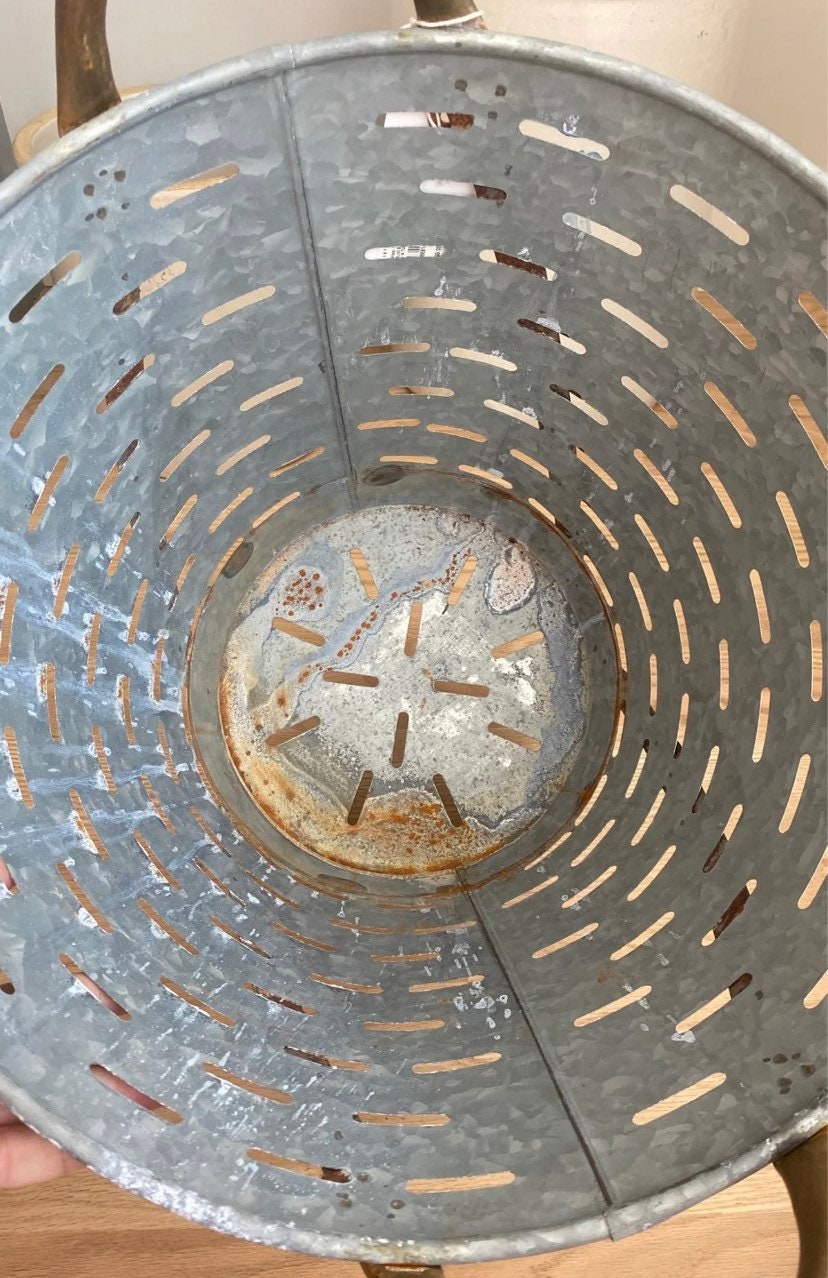 Vintage Olive Bucket Etsy