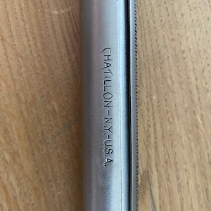 vintage Chatillon NY USA Métrique Décagramme 0 - 6000g Gramme Suspendu Sportsman Fish Scale