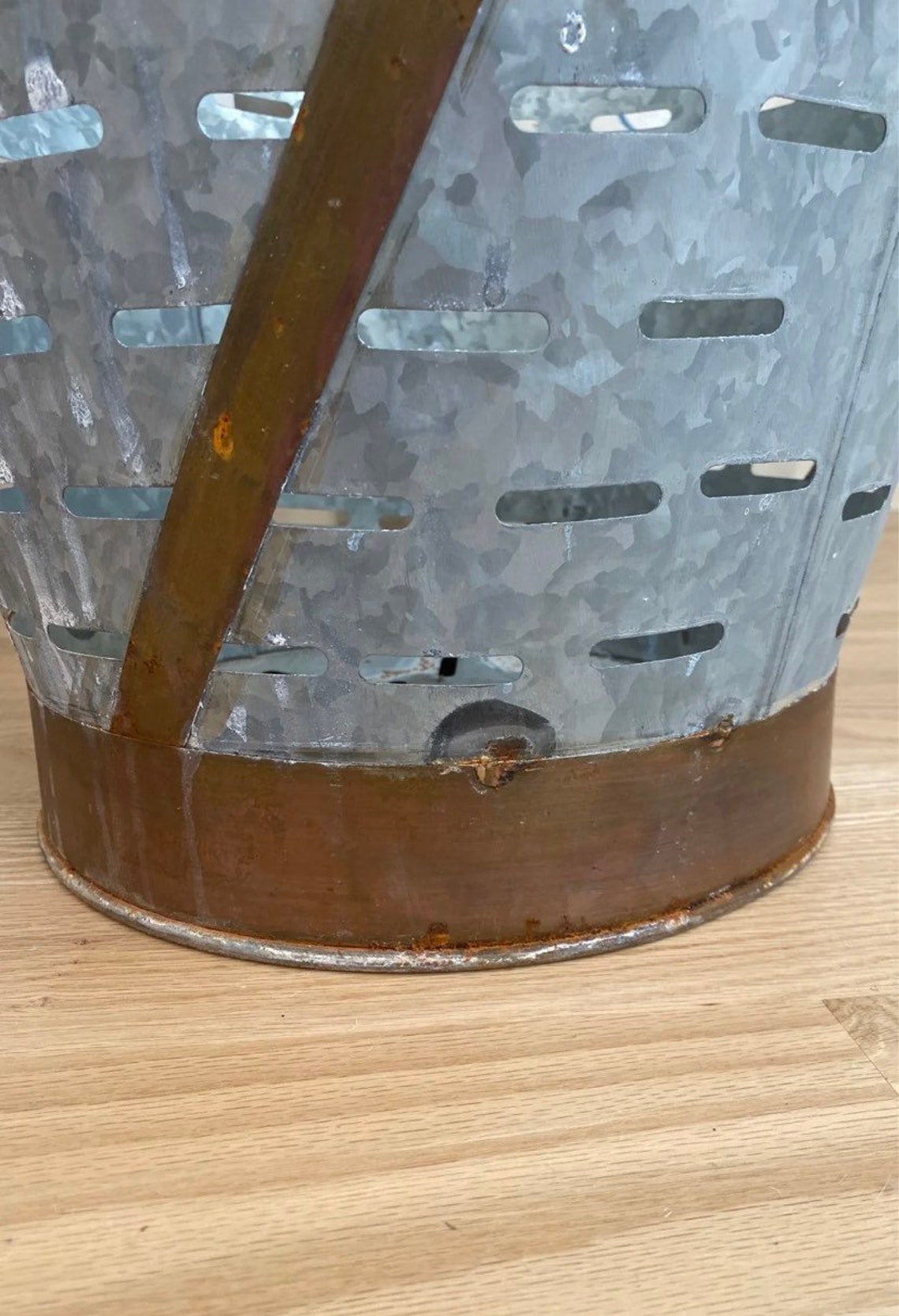 Vintage Olive Bucket Etsy