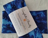 Flaxseed weighted Eye Pillow, Lavender, Peppermint, Or Unscented, Yoga Spa Gifts, Removable washable covers, COME LEARN MORE
