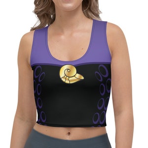 Another Villainous Running Costume Crop Top