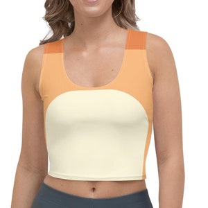 Another Down Under Pup Running Costume Crop Top