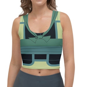 The Warrior Running Costume Crop Top