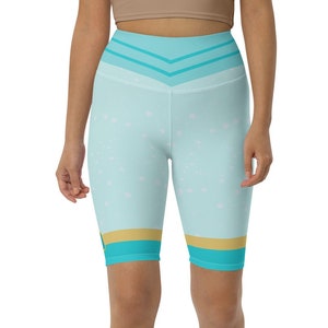 Jasmine Inspired Running Costume Biker Shorts