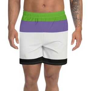 Space Ranger Toy Running Costume Men&#39;s Recycled Athletic Shorts
