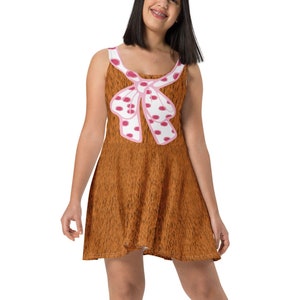 The Comedian is a Bear Running Costume Skater Dress