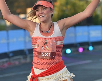 Polynesian Princess Running Costume Tank Top