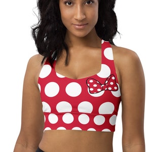 Sweet Mouse Red Formal Running Costume Longline Sports Bra