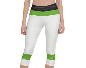 Buy Space Ranger Toy Women's Running Costume Capri Leggings Online