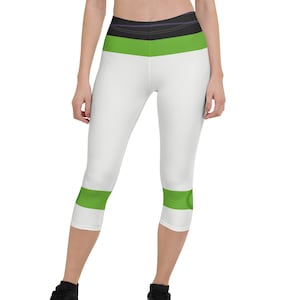 Space Ranger Toy Women&#39;s Running Costume Capri Leggings