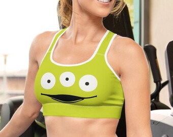 Alien Toy Women's Running Costume Sports Bra