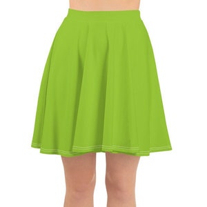 Magical Brazilian Parrot Running Costume Skater Skirt