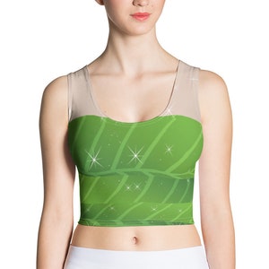 Pixie Dust Running Costume Crop Top