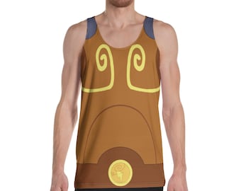 Hercules Running Costume Men&#39;s Tank Top