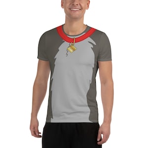 The Tramp Running Costume Men's Athletic T-shirt