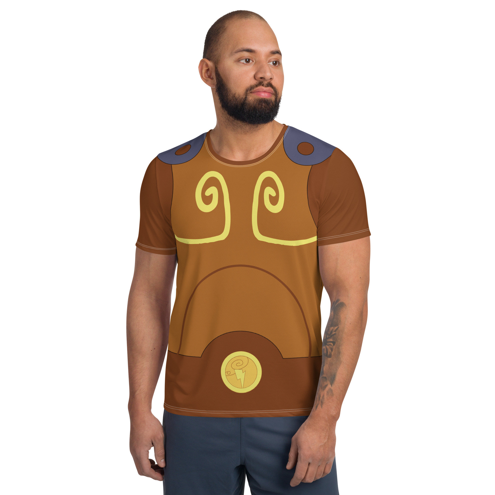 Hercules Running Costume Men's Athletic T-shirt - Etsy Denmark