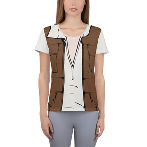 The Smuggler Running Costume Women&#39;s Athletic T-shirt