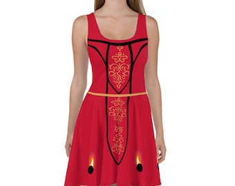 The Princess | Queen | Senator Running Costume Skater Dress