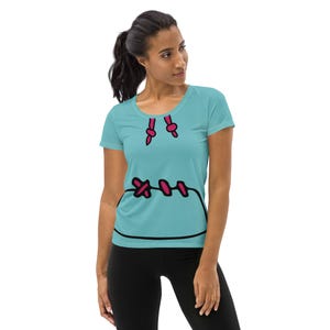 Vanellope Running Costume Women&#39;s Athletic T-shirt