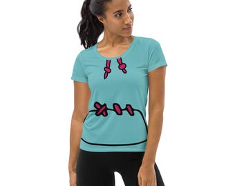Vanellope Running Costume Women's Athletic T-shirt