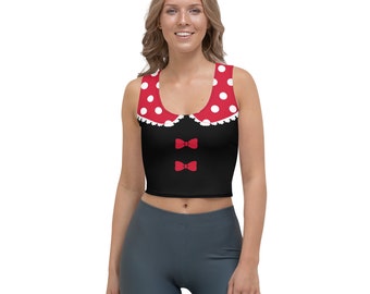 Sweet Mouse Running Costume Crop Top