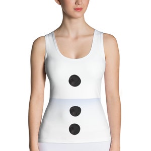 Frozen Snowman Running Costume Women&#39;s Tank Top