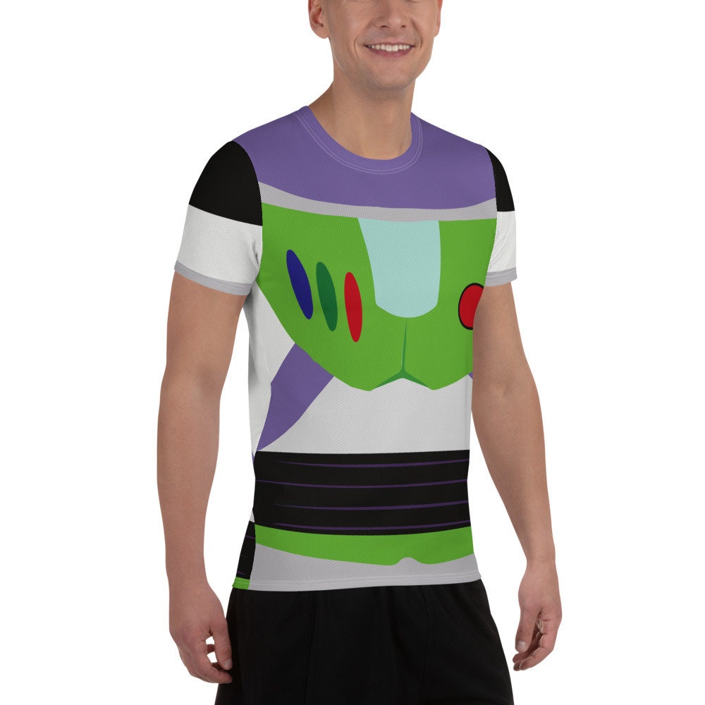 Space Ranger Toy Men's Running Costume Athletic Tshirt Etsy