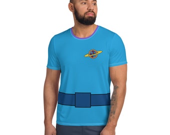 Pizza Alien Running Costume Camiseta deportiva para hombre