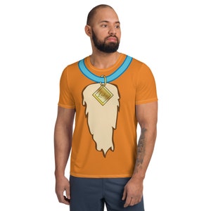 A Dog Named Lady Running Costume Men&#39;s Athletic T-shirt