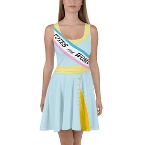 Votes for Women Running Costume Skater Dress