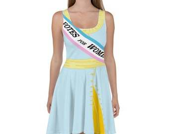 Votes for Women Running Costume Skater Dress