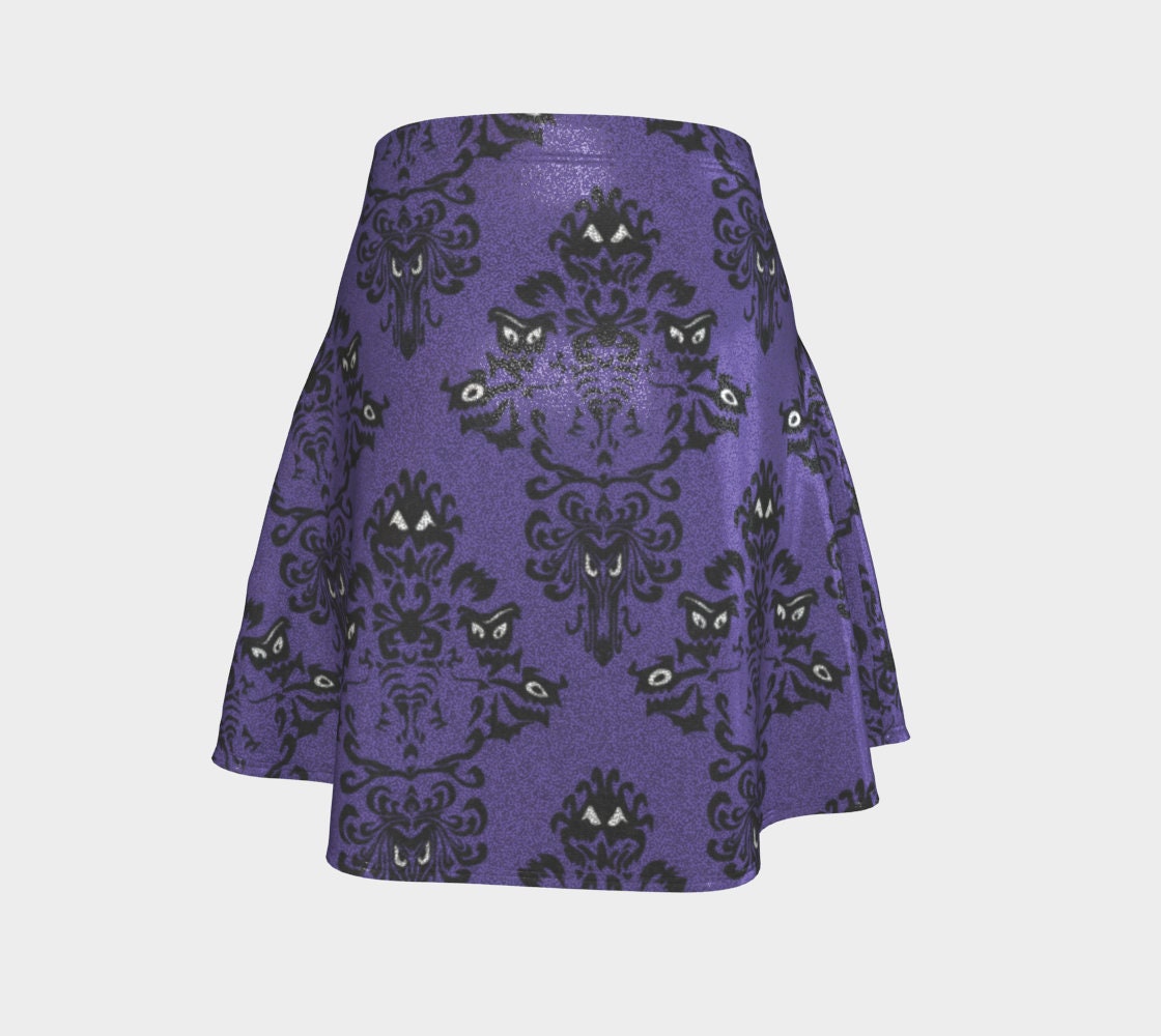 Glitter! Haunted Mansion Glitter Flare Skirt - Etsy