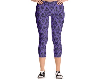 Haunted Mansion Capri Leggings