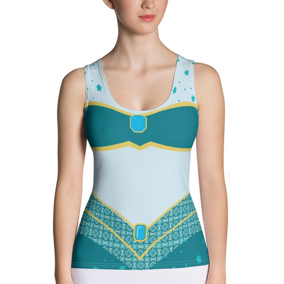 Jazzed up Jasmine Inspired Running Costume Tank Top - Etsy