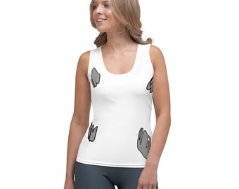 Polynesian Princess Pot Belly Pig Running Costume Tank Top
