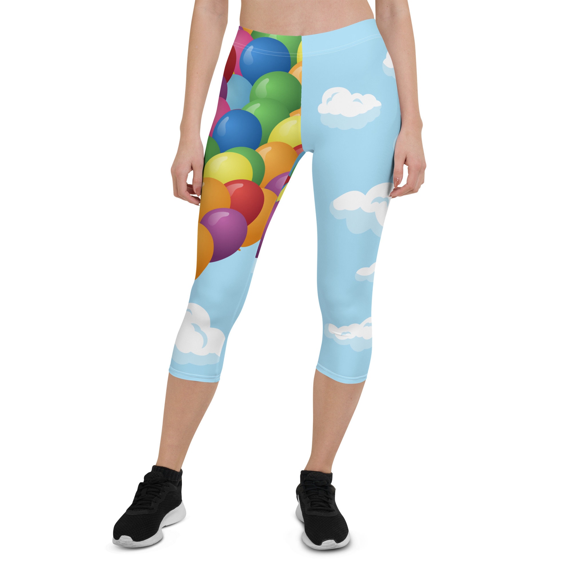 Adventure is Out There Up Running Costume Capri Leggings