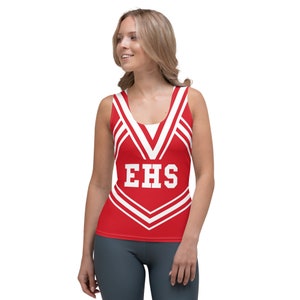 The High School Cheerleaders Running Costume Tank Top