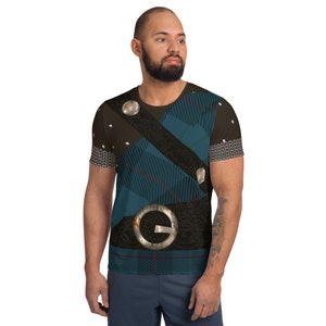 Brave King Running Costume Men&#39;s Athletic T-shirt