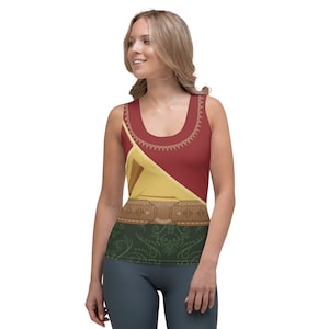 Princess Dragon Warrior Running Costume Tank Top
