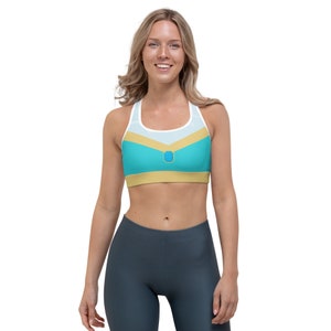 Jasmine Inspired Running Costume Sports bra