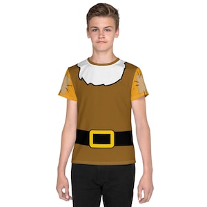 Happy Dwarf Costume Youth crew neck t-shirt