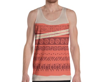 Polynesian Princess Running Costume Men's Tank Top