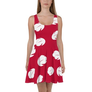 Hawaiian Friend of Lovable Alien Running Costume Skater Dress